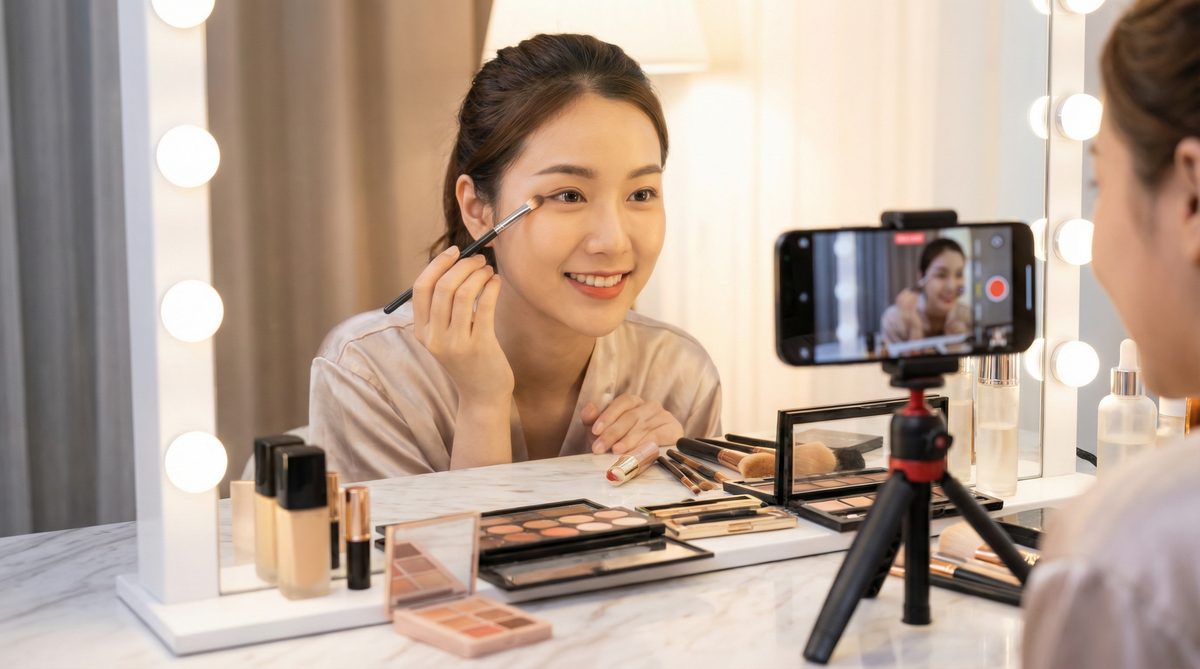 小马拉大车美妆视频教程